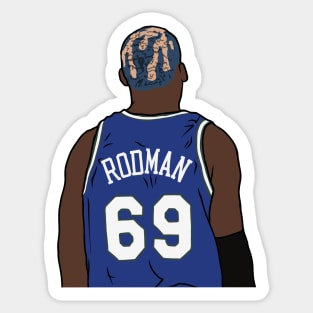 Dennis Rodman #69 Sticker